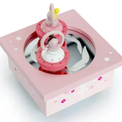 Boîte à musique Bois Ballerine Rose|Trousselier Online