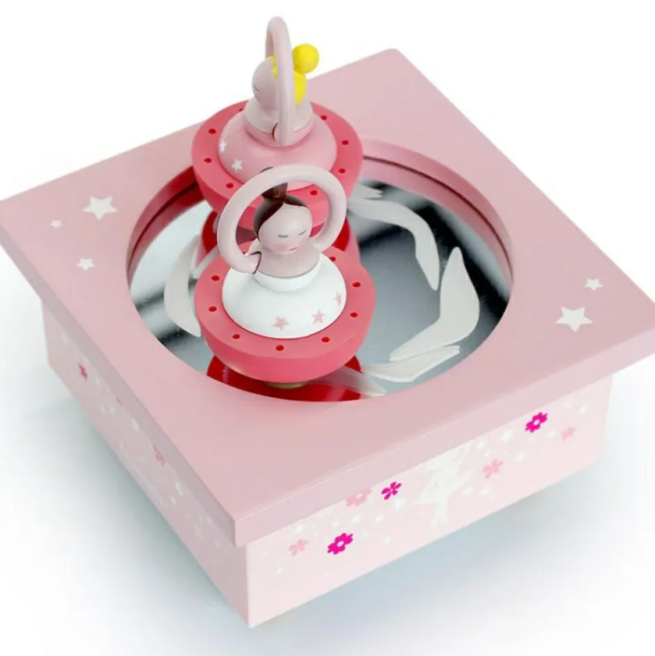 Boîte à musique Bois Ballerine Rose|Trousselier Online