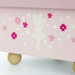 Boîte à musique Bois Ballerine Rose|Trousselier Online