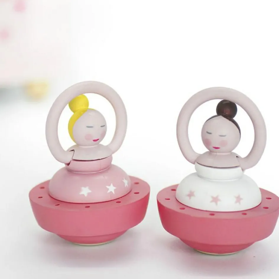 Boîte à musique Bois Ballerine Rose|Trousselier Online