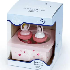 Boîte à musique Bois Ballerine Rose|Trousselier Online