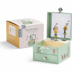 Boîte à musique coffret Trois petits lapins|Moulin Roty Sale