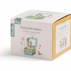 Boîte à musique coffret Trois petits lapins|Moulin Roty Sale