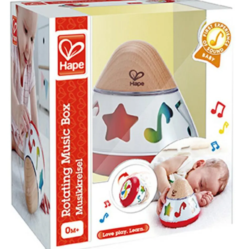 Boîte à musique 1er âge Tourne en rond|Hape Outlet