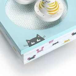 Boîte à musique magnétique chat et souris|Trousselier New