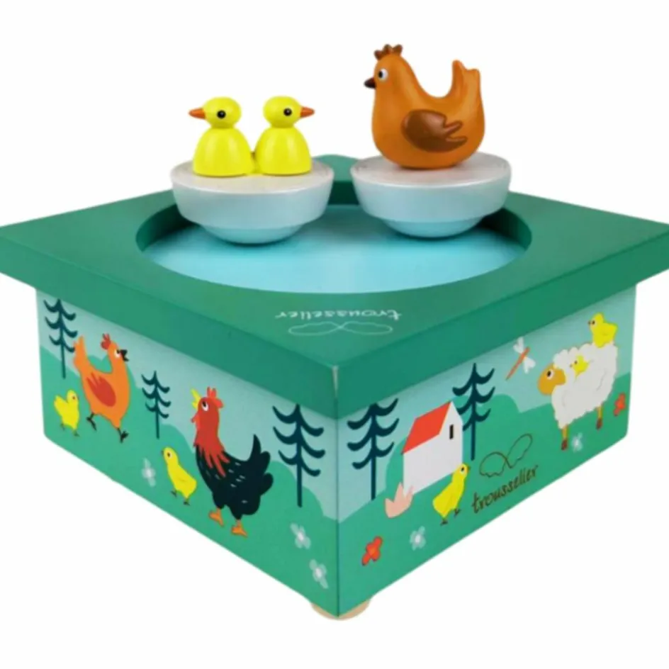 Boîte à musique magnétique Dancing Ferme|Trousselier Clearance