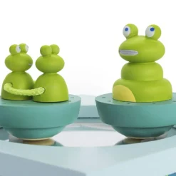 Best Trousselier Boîte à musique magnétique famille des grenouilles