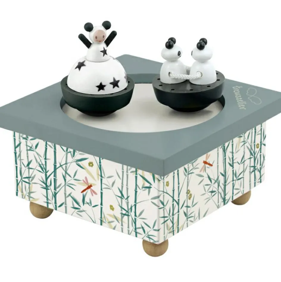 Best Trousselier Boîte à musique magnétique Fille et panda