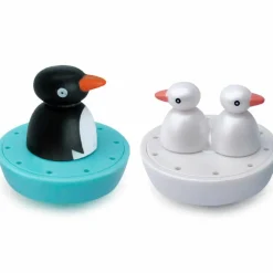 New Trousselier Boîte à musique magnétique famille pingouins