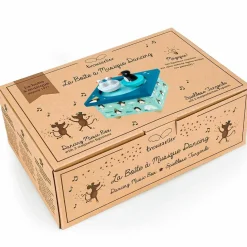 New Trousselier Boîte à musique magnétique famille pingouins