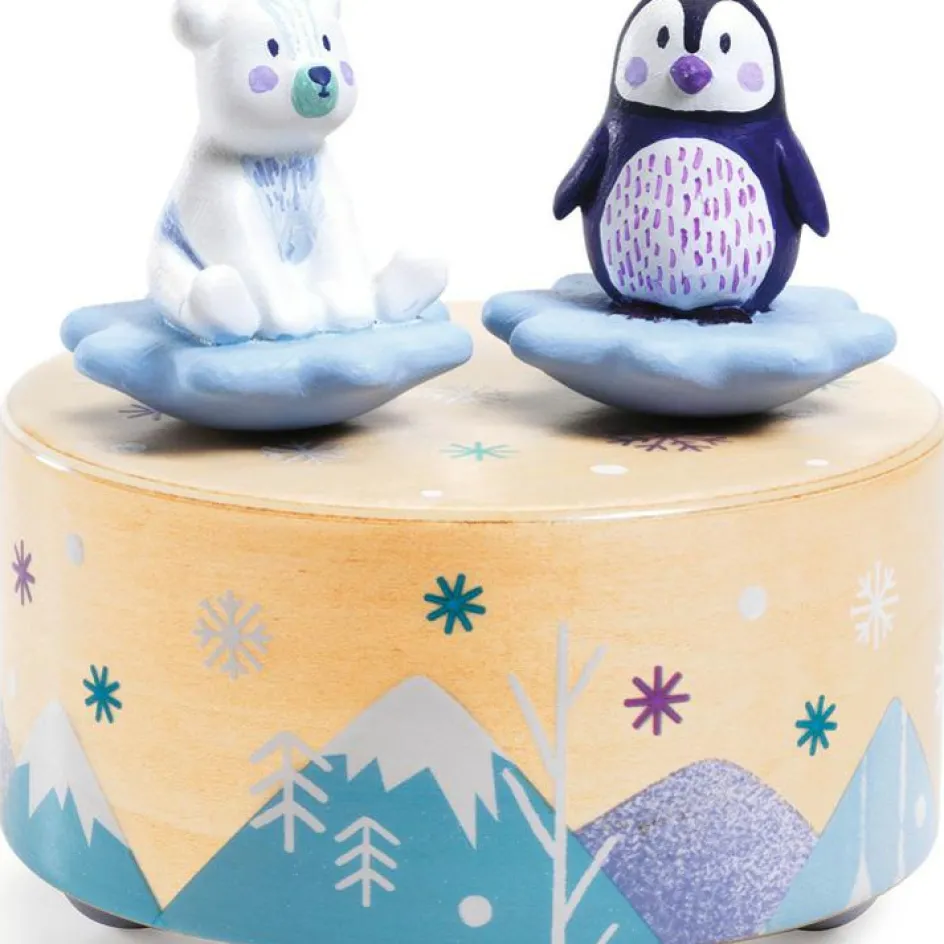 Boîte à musique magnétique Ice park melody|Djeco Discount