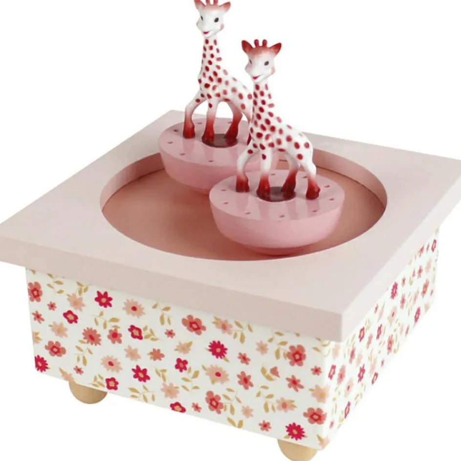 Discount Trousselier Boîte à musique magnétique liberty Sophie la girafe