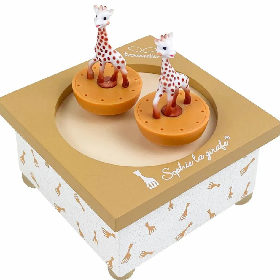 Boîte à musique magnétique Sophie La Girafe Camel|Trousselier Best