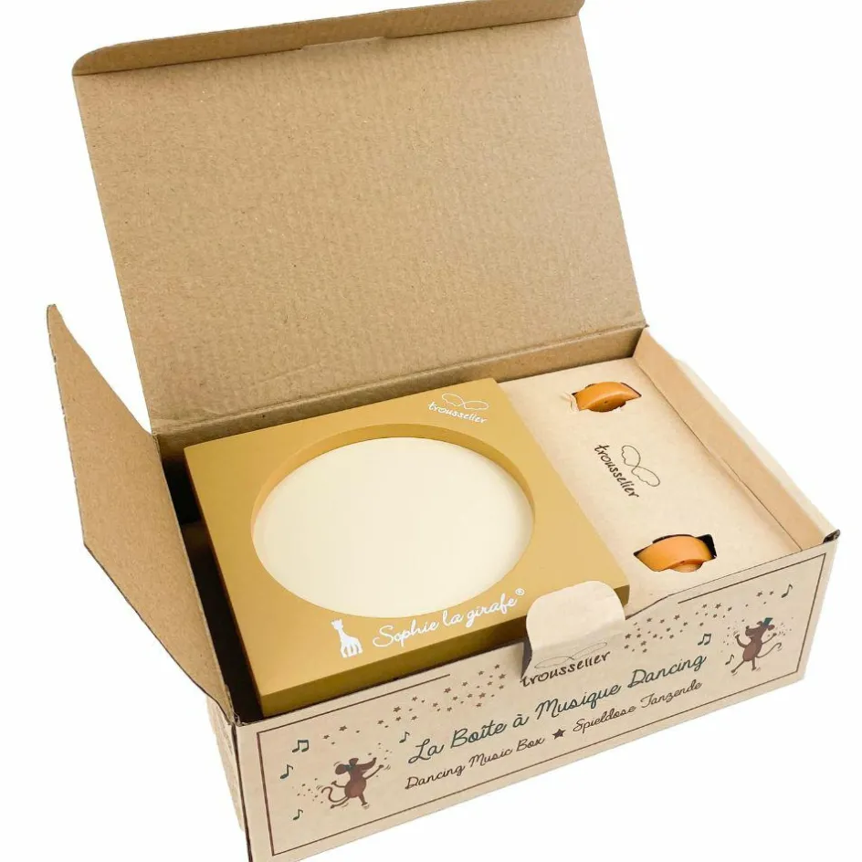 Boîte à musique magnétique Sophie La Girafe Camel|Trousselier Best