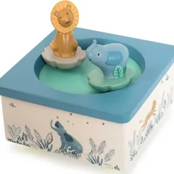 Boîte à musique magnétique Sous mon baobab|Moulin Roty Hot