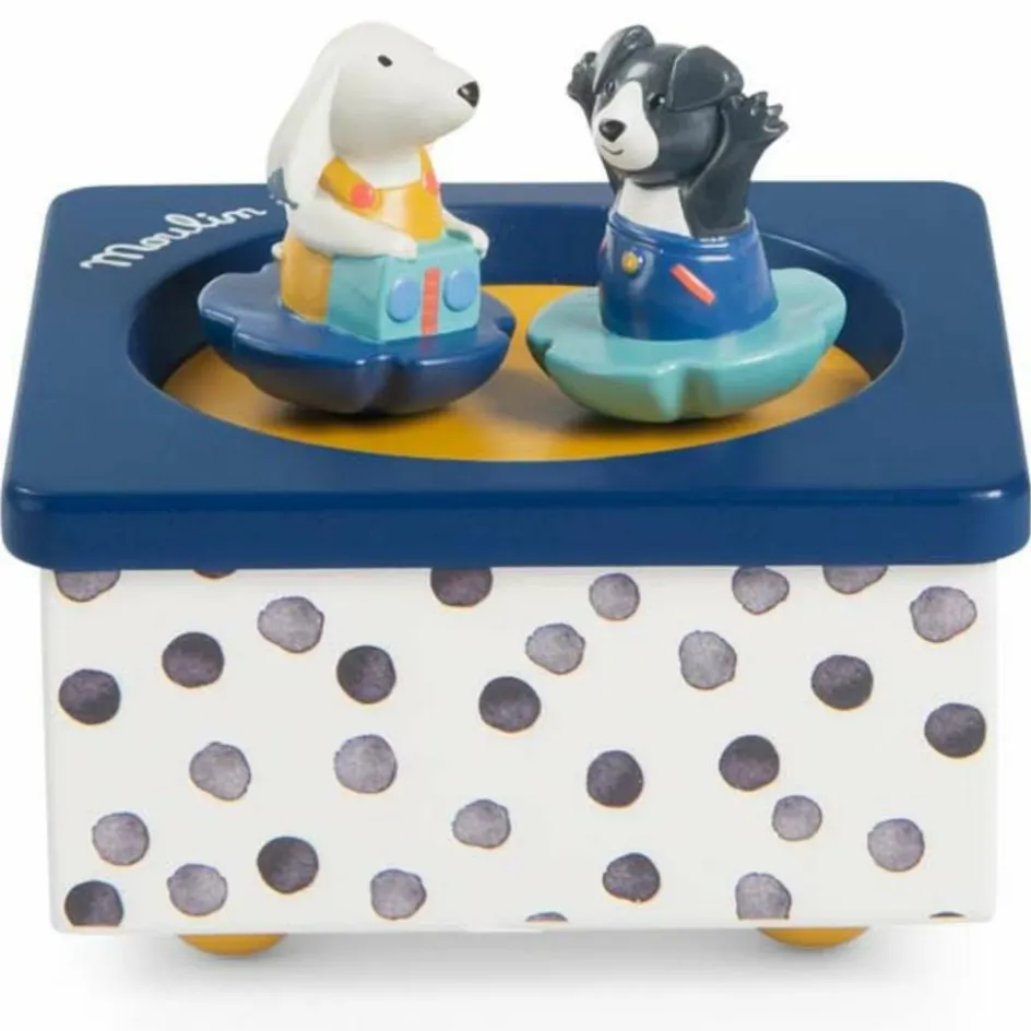 Boîte à musique Puce et Pilou|Moulin Roty Clearance