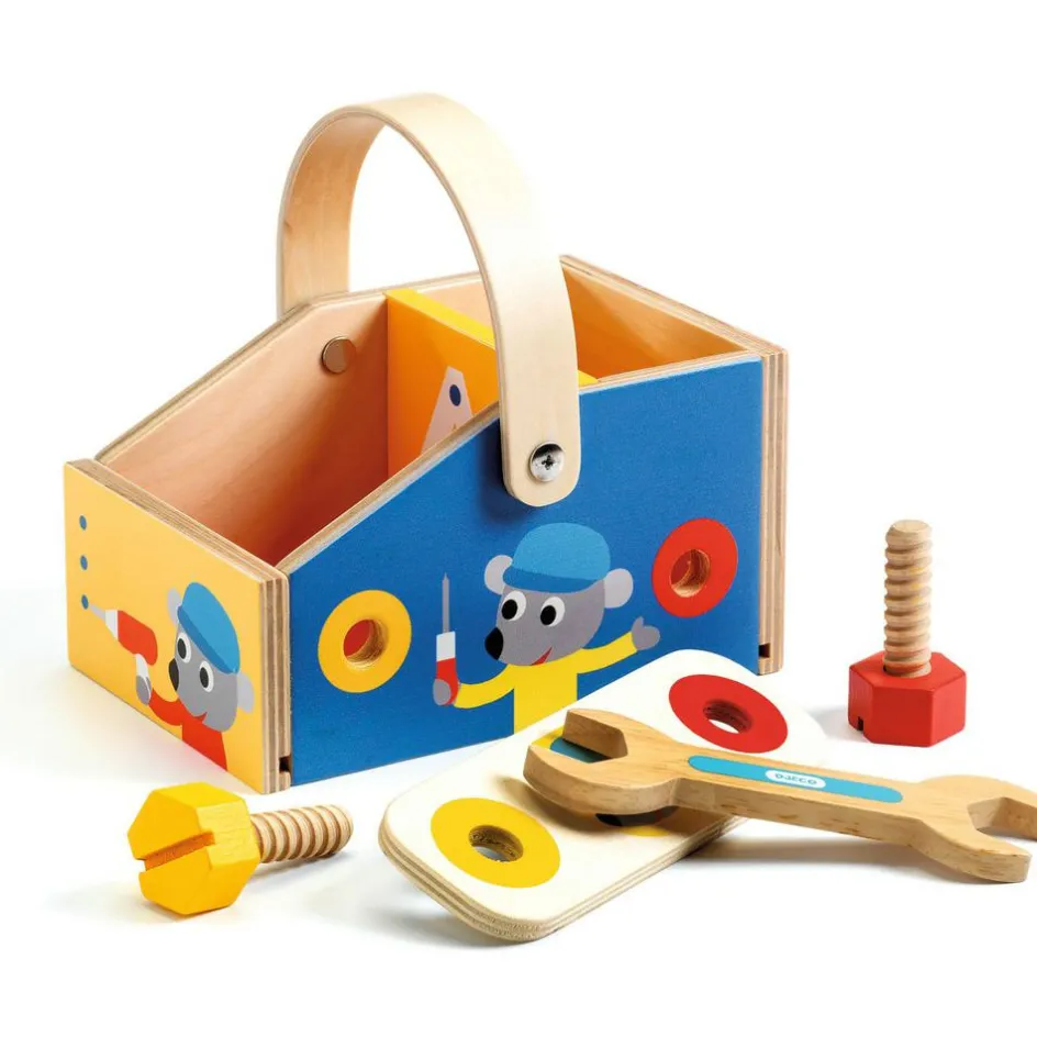 Boîte à outil jour après jour Minibrico|Djeco Discount