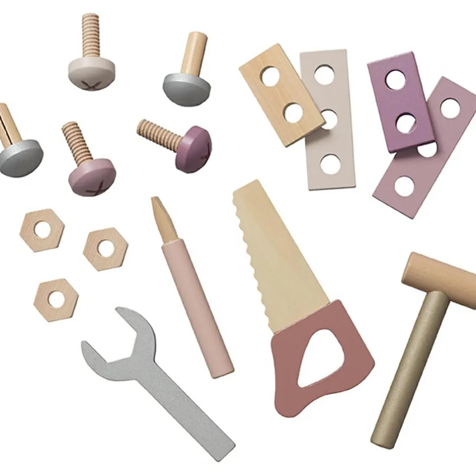 New Jabadabado Boîte à outils lapin en bois