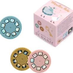 Boîte de 3 disques pour lampe à histoires La petite école de danse|Moulin Roty New