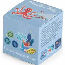Boîte de 3 disques pour lampe à histoires Les aventures de Paulie|Moulin Roty