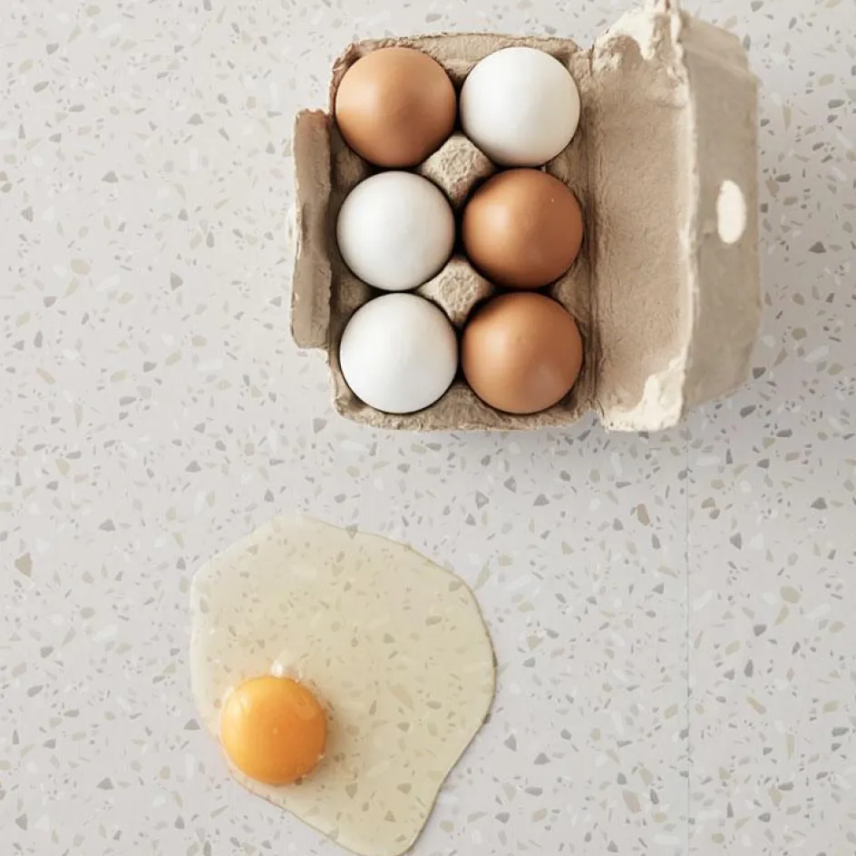 Boîte de 6 oeufs en bois Bistro|Kid's Concept Online