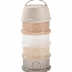 Hot Béaba Boîte doseuse 4 compartiments Argile Translucide