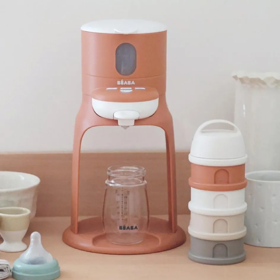 Boîte doseuse cotton white-terracotta|Béaba Online