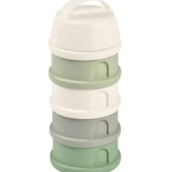 Hot Béaba Boîte doseuse de lait empilable cotton white-sage green