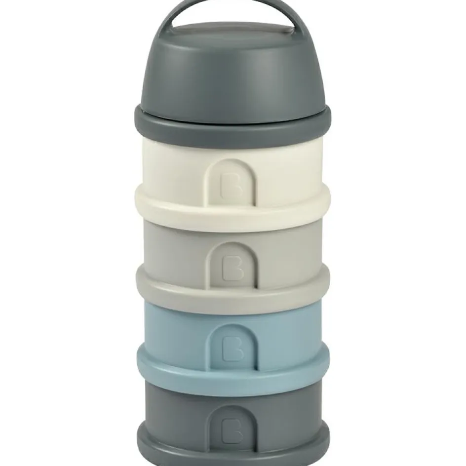 Discount Béaba Boîte doseuse de lait empilable mineral grey-blue