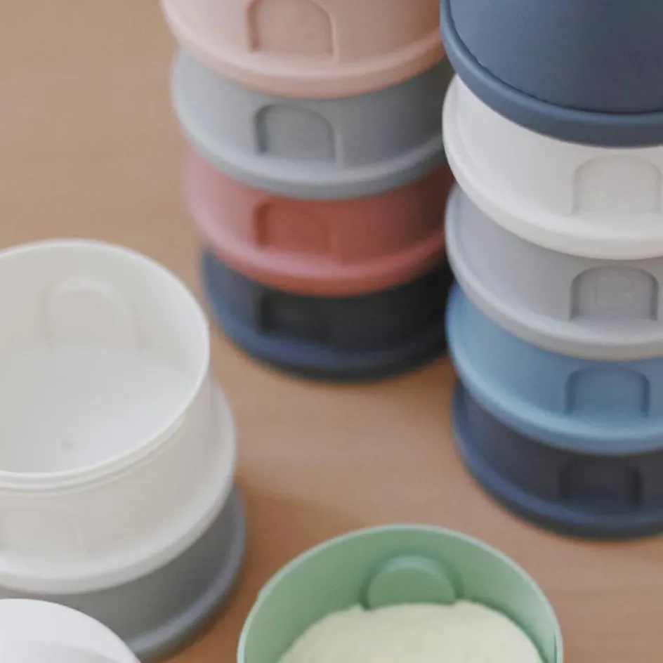 Discount Béaba Boîte doseuse de lait empilable mineral grey-blue