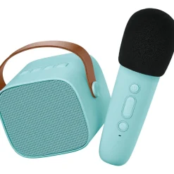 Boîte karaoké enceinte et micro Bleu|Lalarma Clearance