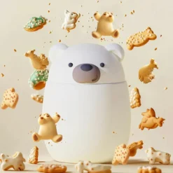 Boîte repas isotherme Bestie Ours Blanc (600 ml)|Asobu Sale