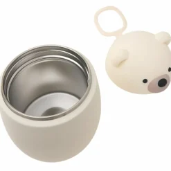 Boîte repas isotherme Bestie Ours Blanc (600 ml)|Asobu Sale