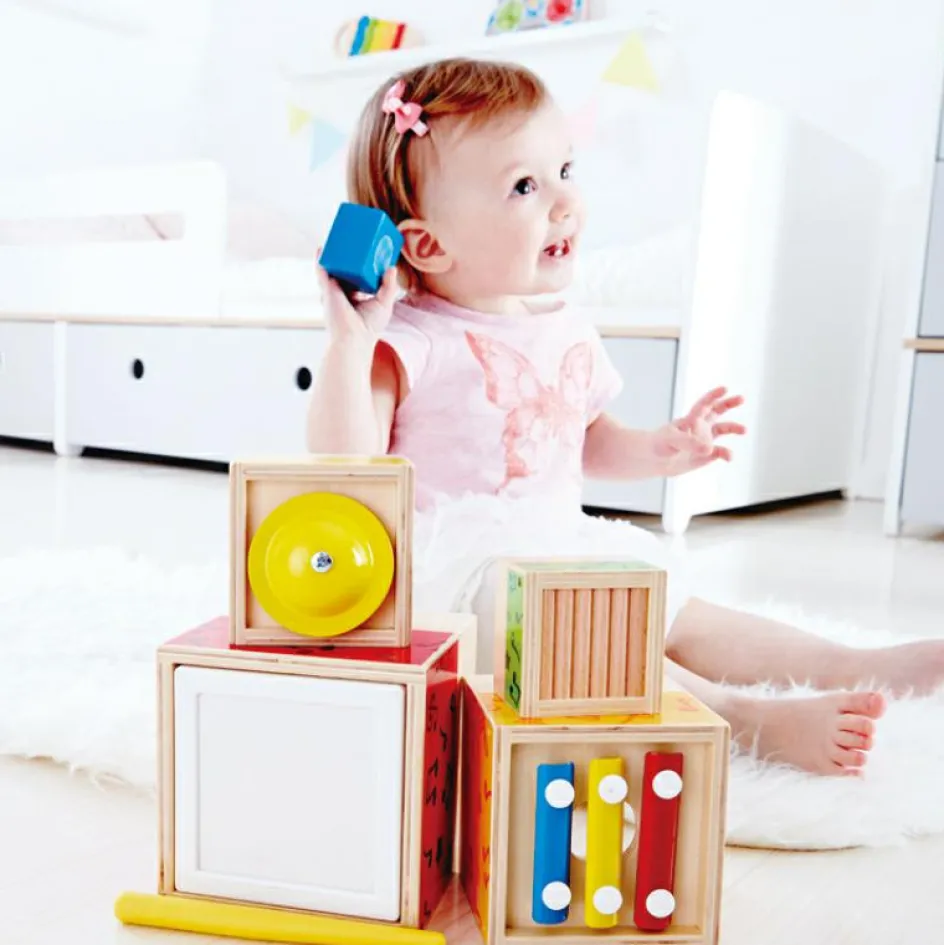 Outlet Hape Boîtes musicales gigognes (6 pièces)