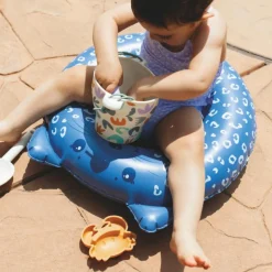 Best Swim Essentials Bouée animal Léopard bleu (55 cm)