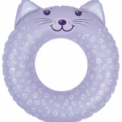 Online Swim Essentials Bouée animal Léopard lila (55 cm)
