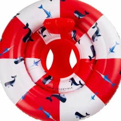 Swim Essentials Bouée bébé Baleine rouge-blanc