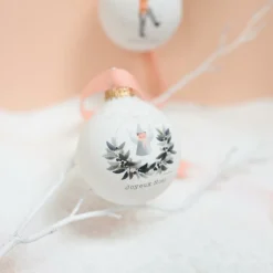 Online Baubels Boule de Noël Ange x Atelier Oranger (personnalisable)