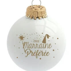 Hot Baubels Boule de Noël Ma Marraine Préférée