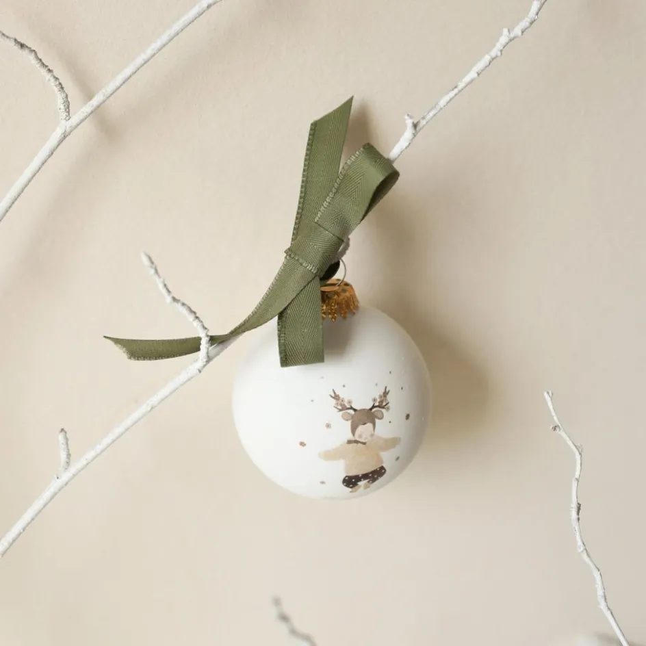 Best Baubels Boule de Noël Mon 1er Noël Les Yeux Fripons (personnalisable)