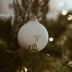 Outlet Baubels Boule de Noël Mon 1er Noël (personnalisable)