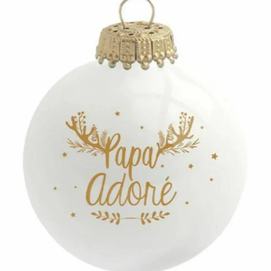 Discount Baubels Boule de Noël Papa Adoré