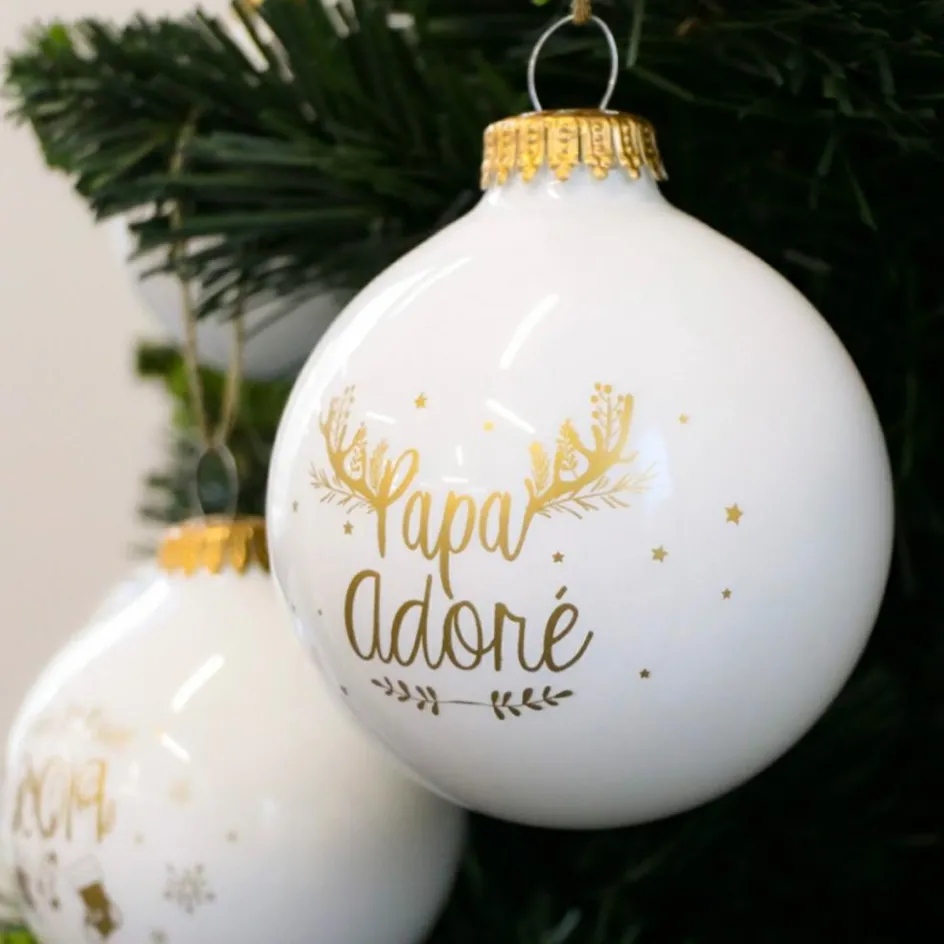 Discount Baubels Boule de Noël Papa Adoré