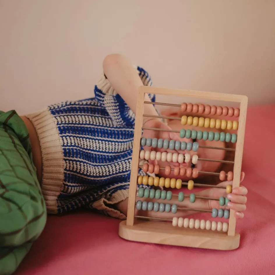 Boulier Abacus en bois|Mushie Best