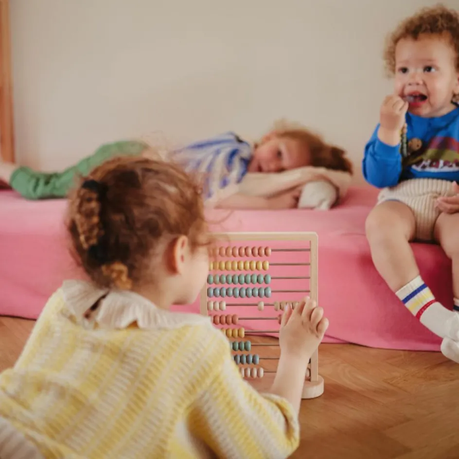 Boulier Abacus en bois|Mushie Best