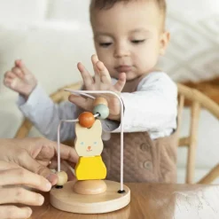 Boulier en bois avec tour à empiler|Trois Kilos Sept