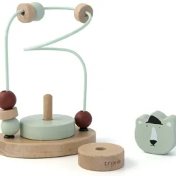 Boulier en bois avec tour à empiler ours Mr. Polar Bear|Trixie Hot