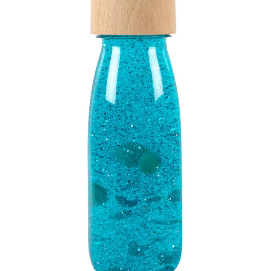 Bouteille sensorielle Float Turquoise|Petit Boum Online