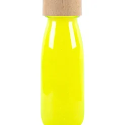 Online Petit Boum Bouteille sensorielle Float Jaune fluorescente