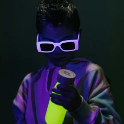 Online Petit Boum Bouteille sensorielle Float Jaune fluorescente